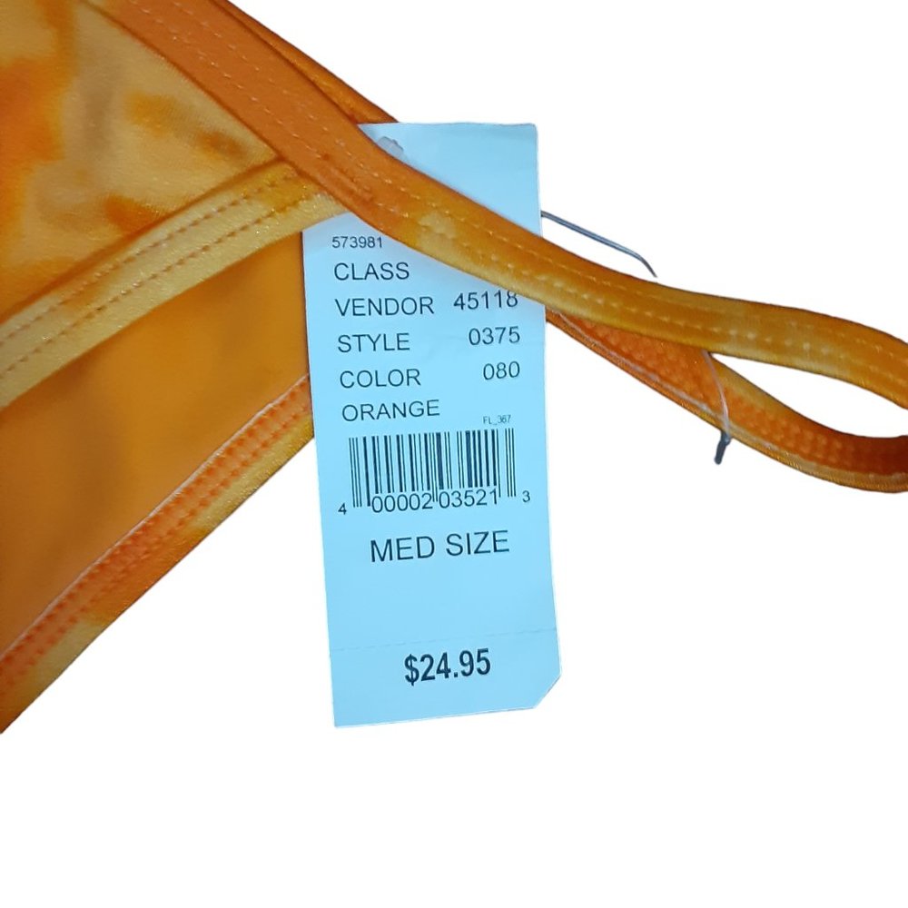 L.A. Hearts by PAC SUN Orange Tie Dye Bikini Brief Bottoms - Picture 4 of 5